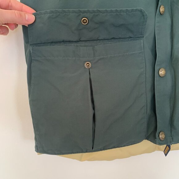 Vintage Woolrich Men's Duck Down Puffer Reversible Vest - Picture 6 of 12